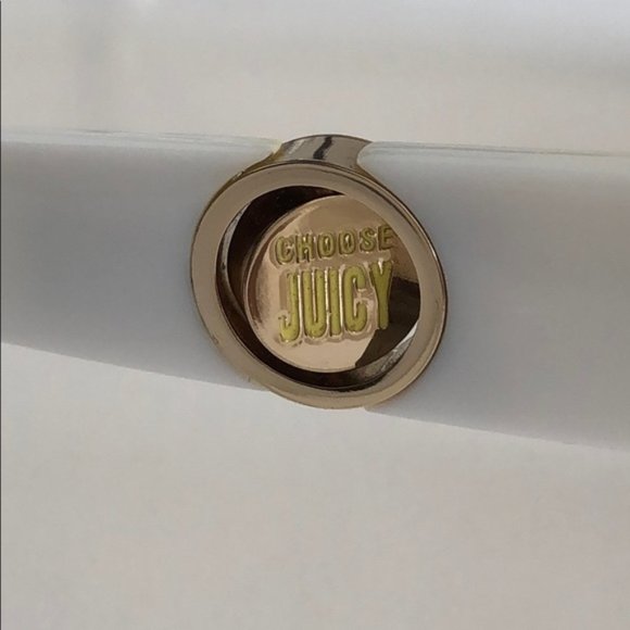 Vintage “Shades of Couture”  Juicy Couture sunglasses 🕶 White and Yellow - Picture 4 of 8